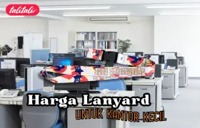 Harga Lanyard untuk Kantor Kecil (Custom, Full Color)