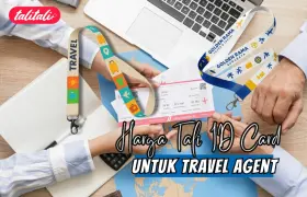 Harga Tali ID Card untuk Travel Agent, Cetak Cepat!