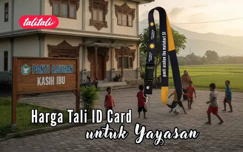 Harga Tali ID Card untuk Yayasan (Pasti Cepat Jadi!)