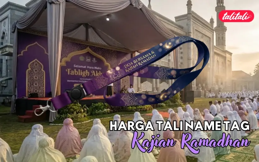 Harga Tali Name Tag Kajian Ramadhan Free Ongkir