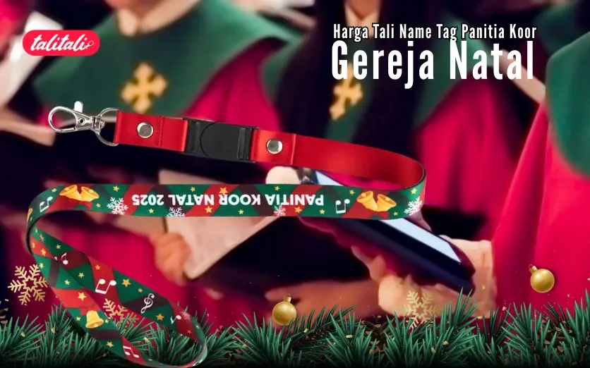 Harga Tali Name Tag Panitia Koor Gereja Natal