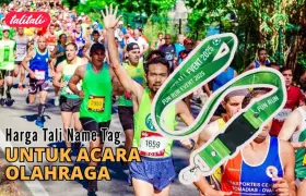 Harga Tali Name Tag untuk Acara Olahraga (Custom Print)