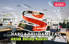 Harga Tali Name Tag untuk Outing Kantor FREE ONGKIR