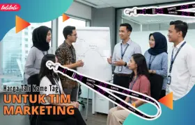 Harga Tali Name Tag untuk Tim Marketing, Tampil Elegan