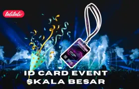 ID Card Event Skala Besar (Outdoor atau Indoor) Free Ongkir