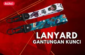 Lanyard Gantungan Kunci, Praktis untuk Menyimpan Kunci Anda