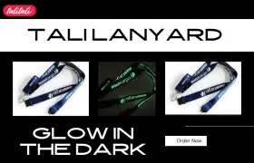Tali Lanyard Glow in the Dark Berkualitas ( Murah! )