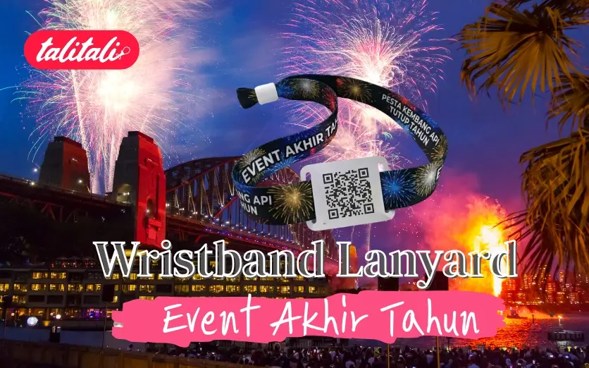 Wristband Lanyard Event Akhir Tahun untuk Berbagai Jenis Acara