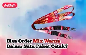 Bisa Order Mix Warna Dalam Satu Paket Cetak? Bisa Banget!