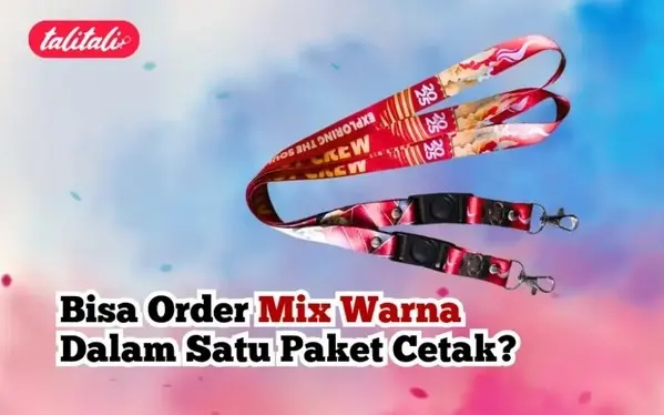 Bisa Order Mix Warna Dalam Satu Paket Cetak? Bisa Banget!