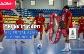 Cetak ID Card AFC Futsal Asian Cup Indonesia (Custom Free Ongkir)
