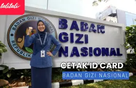 Cetak ID Card Badan Gizi Nasional (BGN) Custom Free Ongkir