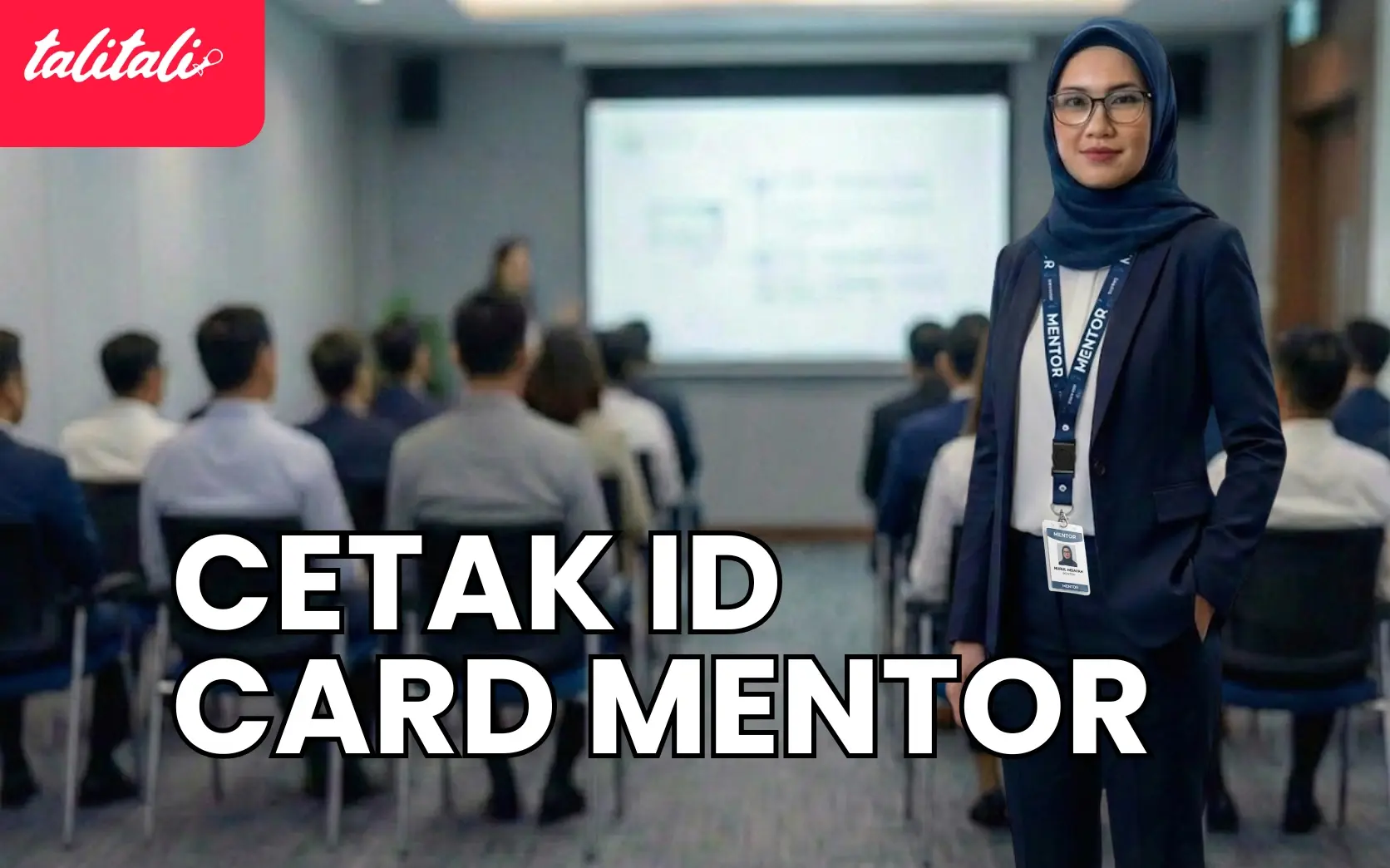 Cetak ID Card Mentor Profesional untuk Program Pelatihan dan Pendampingan