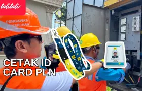 Cetak ID Card PLN untuk Identitas Profesional dan Kredibel