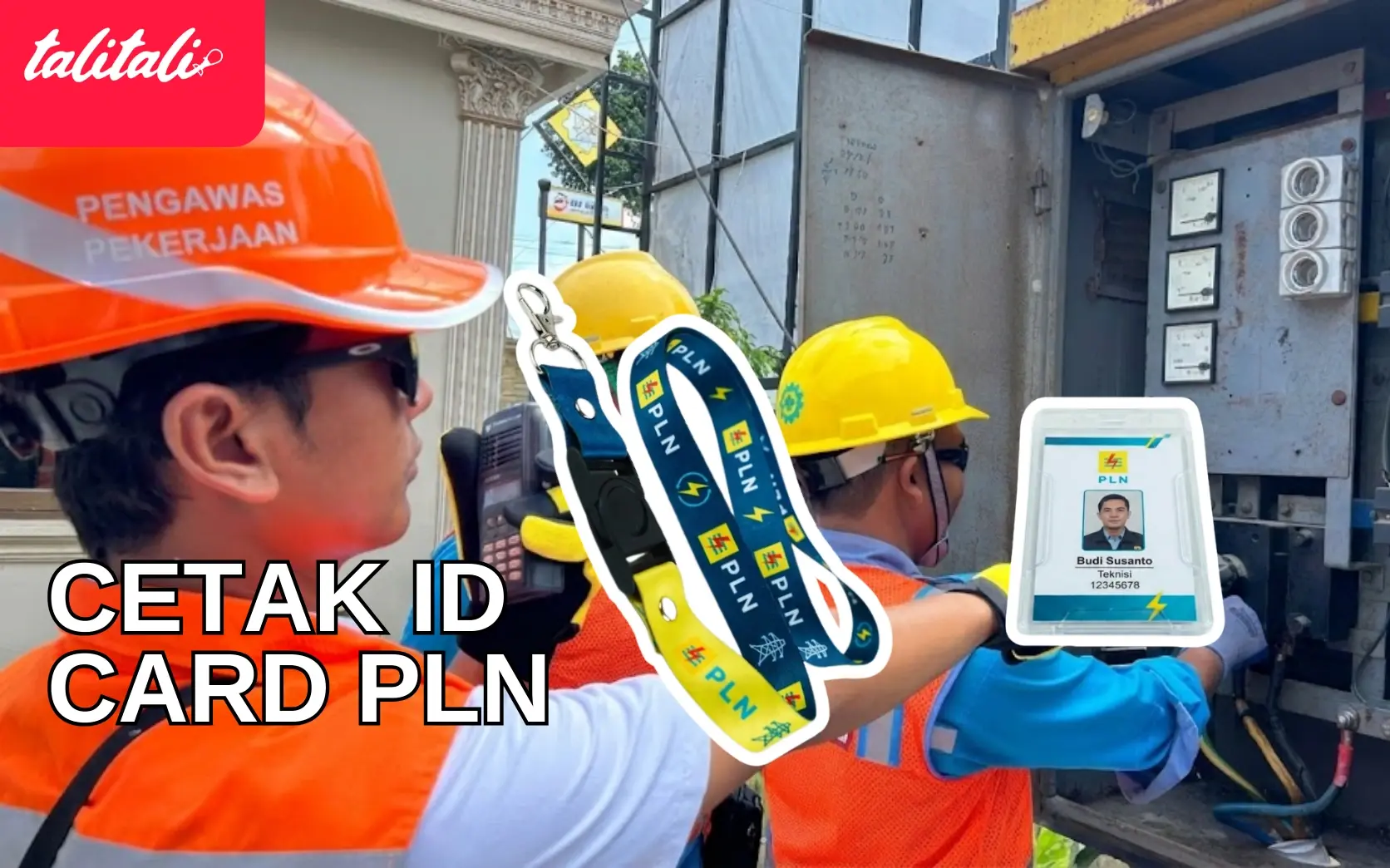 Cetak ID Card PLN untuk Identitas Profesional dan Kredibel