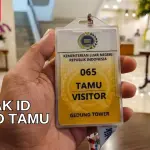 Cetak ID Card Tamu untuk Identitas Aman dan Profesional