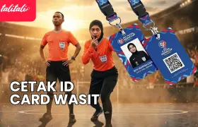 Cetak ID Card Wasit untuk Kebutuhan Pertandingan Resmi