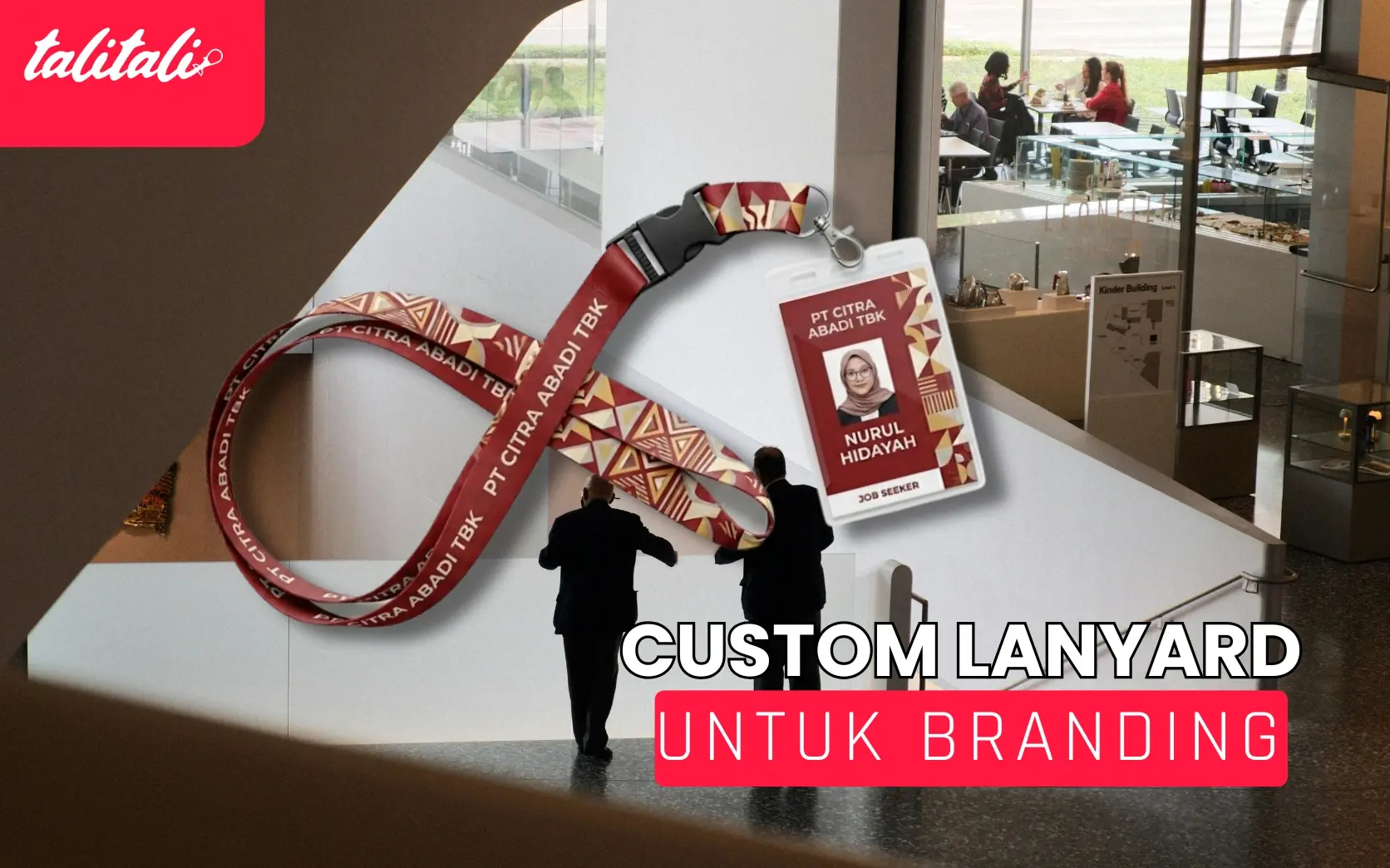 Custom Lanyard untuk Branding, Bikin Brand Lebih Dikenal