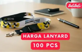 Daftar Harga Lanyard 100 Pcs Paket Hemat untuk Acara Besar