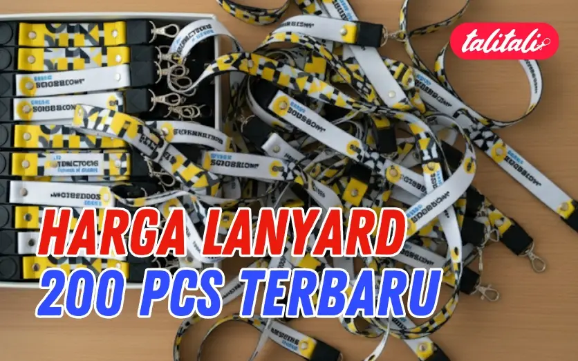 Daftar Harga Lanyard 200 Pcs Terbaru Lengkap dengan Pilihan Ukuran