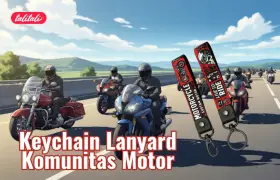 Keychain Lanyard Komunitas Motor: Identitas, Fungsi, dan Makna Kebersamaan