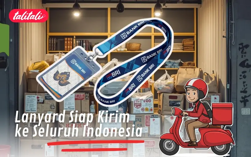 Lanyard Siap Kirim ke Seluruh Indonesia Free Ongkir