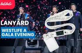 Lanyard Westlife A Gala Evening dengan Desain Elegan
