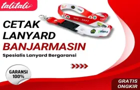 Jasa Cetak Lanyard Banjarmasin Pemesanan Mudah