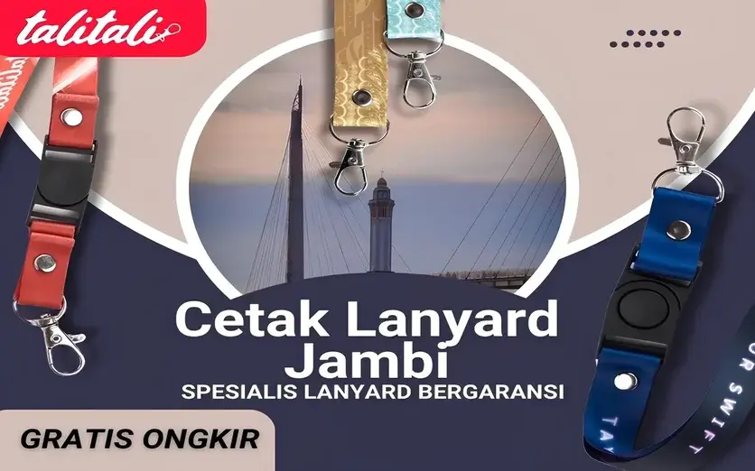 Jasa Cetak Lanyard Jambi Harga Kompetitif