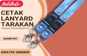 Jasa Cetak Lanyard Tarakan Promo Gokil