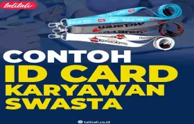 Contoh Id Card Karyawan Swasta