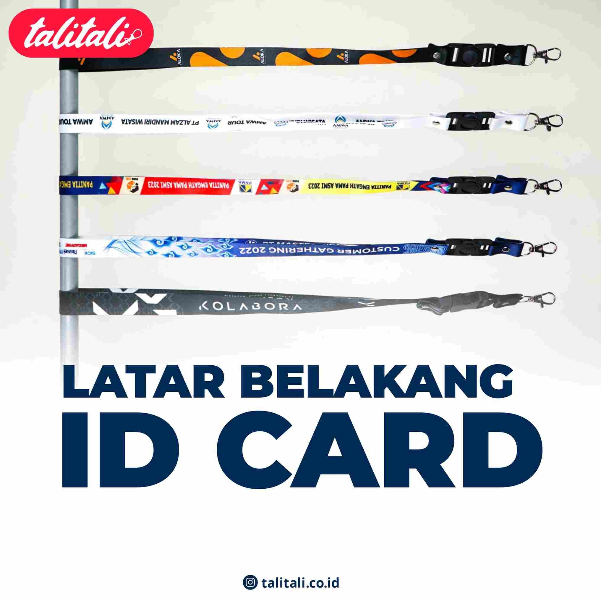 Cetak Latar Belakang Id Card Berbagai Fungsi