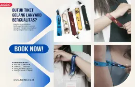 Gelang Lanyard Cetak Dimana? Ini Produsen Bisa Cetak Online