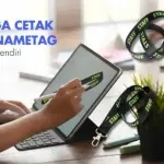 Rincian Harga Cetak Tali Nametag Desain Sendiri, Pasti Rapi!