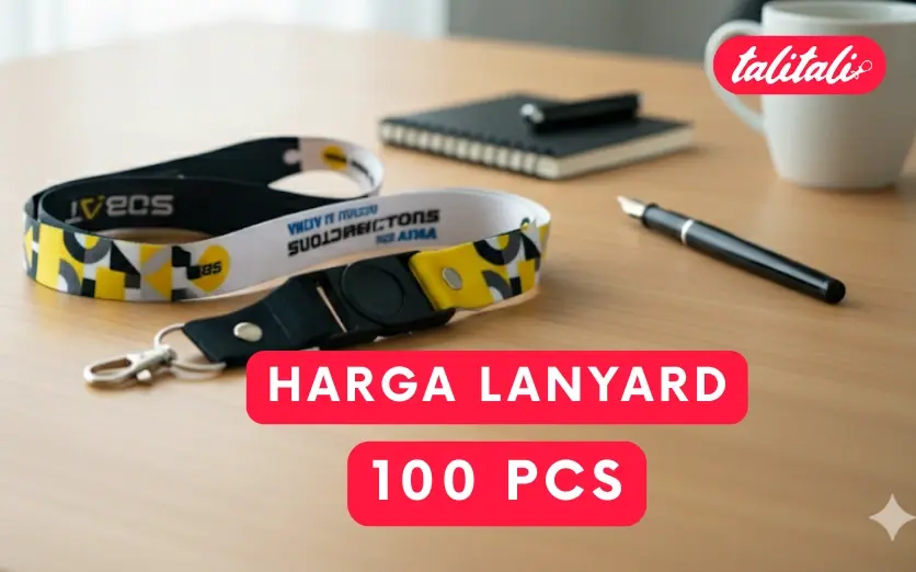 Daftar Harga Lanyard 100 Pcs Paket Hemat untuk Acara Besar