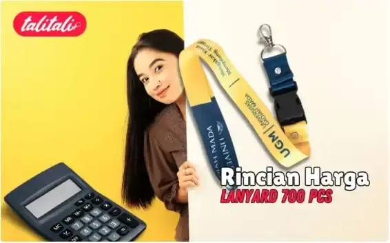 Rincian Harga Lanyard 700 Pcs dari Vendor Talitali (Special Price)